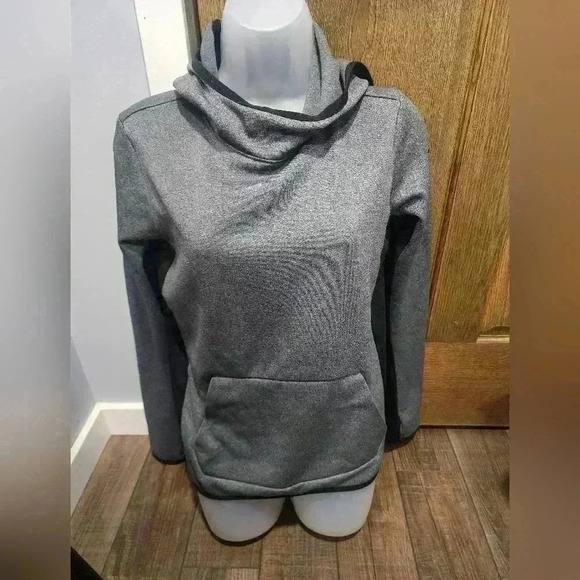 Nike Women’s Therma-Fit Hoodie Sweatshirt Size Small Charcoal Grey - Picture 1 of 4